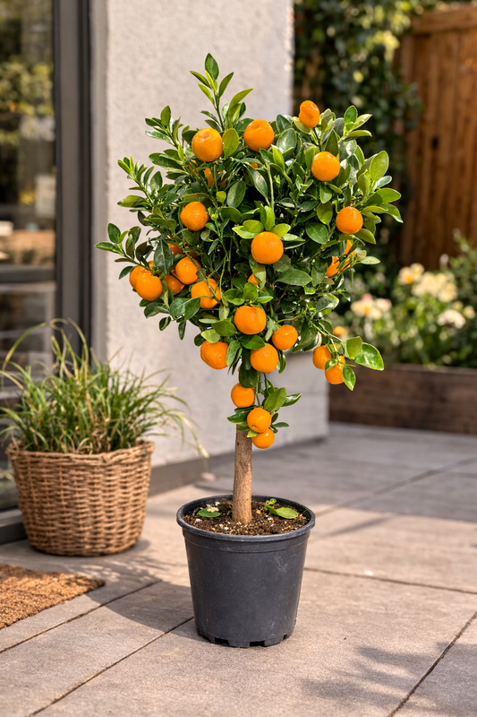 Calamondin Orangenbaum ca. 50 cm – Citrus Mitis Zimmer Balkon Garten Pflanze