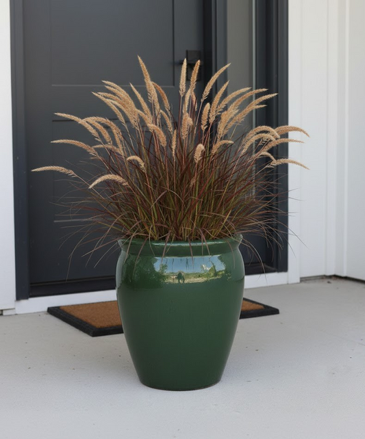 Pflanzkübel,Vase,Pflanzgefäß,jadegrün,frostfest!2 Größen wählbar,40 oder 50 cm