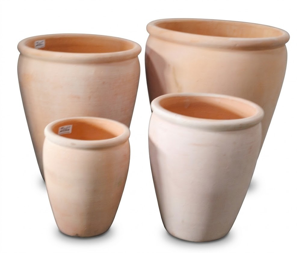 Pflanzkübel - Vase - XXL - Pflanzgefäß Terracotta frostfest 4 Größen wählbar
