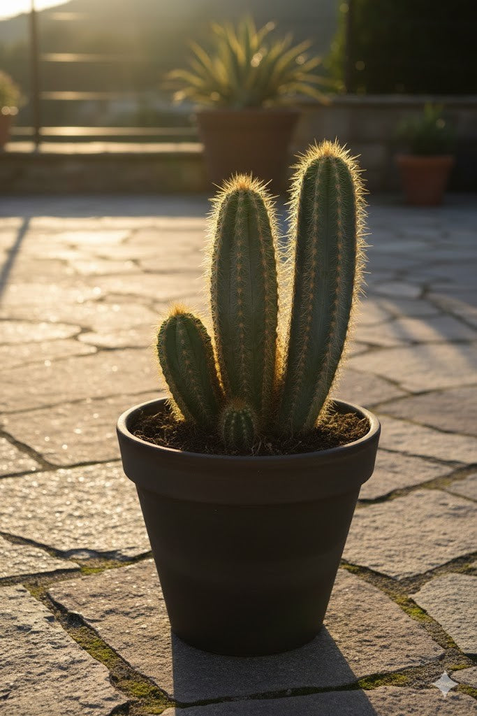 Pilosocereus pachycladus Säulenkaktus Kakteengruppe 5-6 Pflanzen 17er Topf K 22