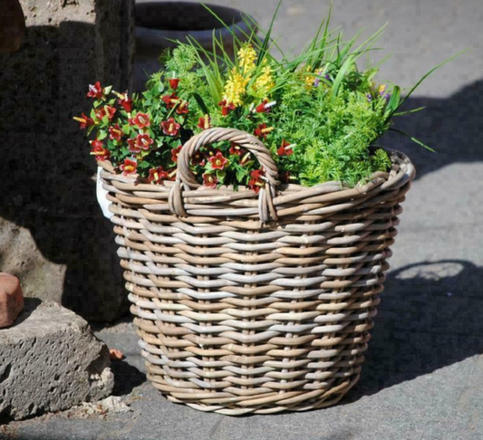 Weidenkorb,sehr stabil,bepflanzbar,naturbelassen,50cm Ø