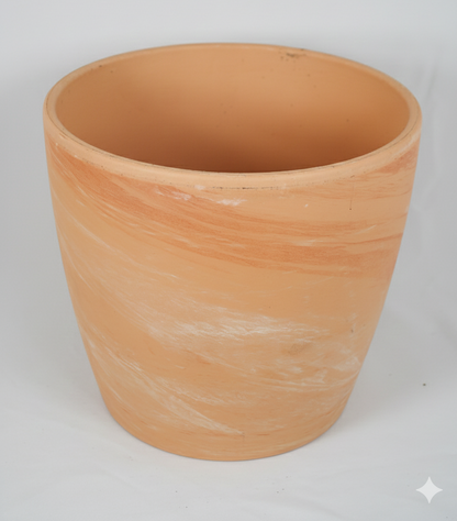 Übertöpfe naturbelassen hübsche schlichte Form 2 schöne Farben wählbar 23cm Ø