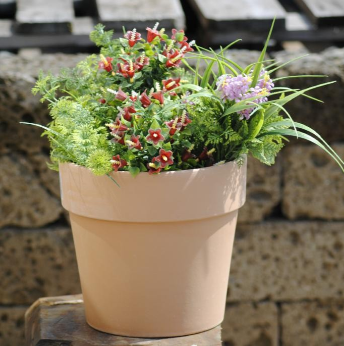 Tontöpfe Pflanztöpfe Anzuchttöpfe Terracotta antik hell 5 Größen deutsche Ware