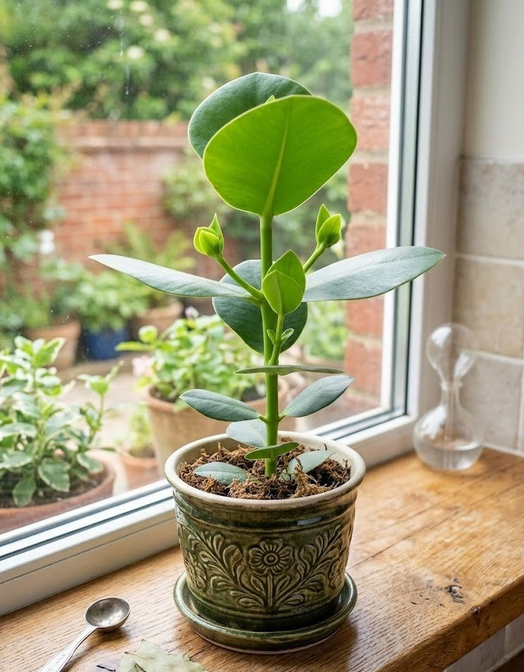 Clusia rosea Princess-Zimmerpflanze, pflegeleicht & robust-luftreinigend-30 cm