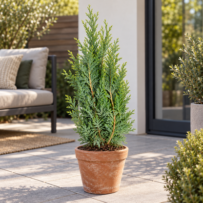 Scheinzypresse Chamaecyparis lawsoniana 4 Sorten winterhart immergrün Konifere