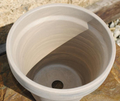 Tontöpfe Pflanztöpfe Terracotta dunkel 5 Größen wählbar deutsche Qualität