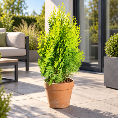 Scheinzypresse Chamaecyparis lawsoniana 4 Sorten winterhart immergrün Konifere