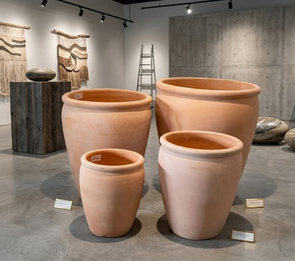 Pflanzkübel - Vase - XXL - Pflanzgefäß Terracotta frostfest 4 Größen wählbar