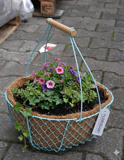Metallkorb Drahtkorb Obstkorb Pflanzschale Griffe 2 Modelle bis 29cm 3er Set