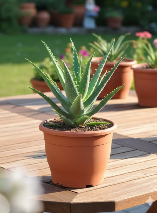 Aloe arborescens,große kräftige Heilaloe,12er Topf,bis 30cm hoch