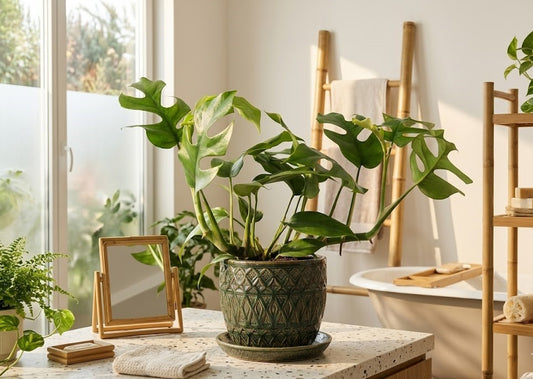 Rhaphidophora tetrasperma - Mini Monstera - dekorative Kletterpflanze - ca.35cm