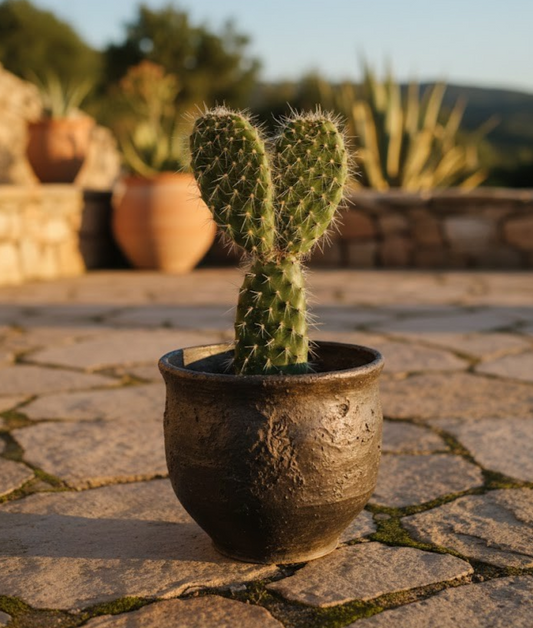 Opuntia leucotricha,Silberkaktus,große Pflanze,im 13er Topf,Kakteen,Sukkulente