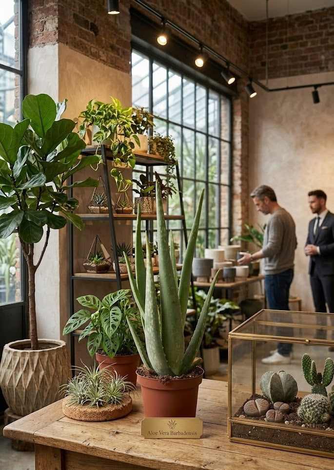 XL Aloe Vera Barbadensis | 45-50cm | Heilpflanze & Bio-Kosmetik | gelhaltig