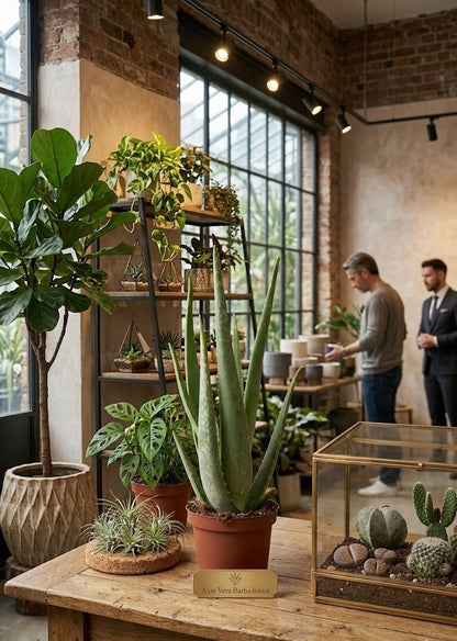 XL Aloe Vera Barbadensis | 45-50cm | Heilpflanze & Bio-Kosmetik | gelhaltig