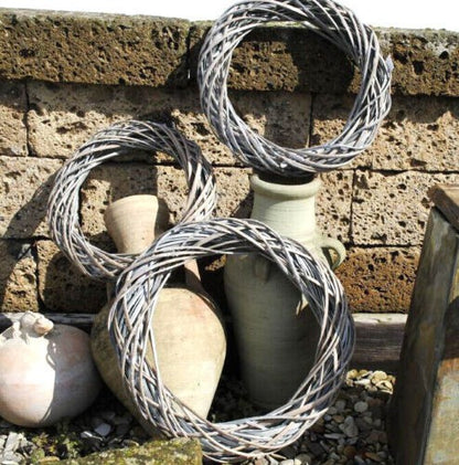 Weidenkranz antik-braun hübsche Wanddekoration 3 größen wählbar