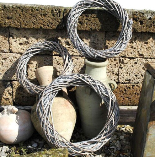 Weidenkranz,antik-braun,hübsche Wanddekoration,3 größen wählbar