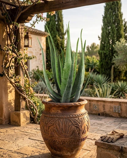 Echte Aloe Vera XXL medizinisch ca.60cm Höhe üppige Pflanzen großer 17er Topf