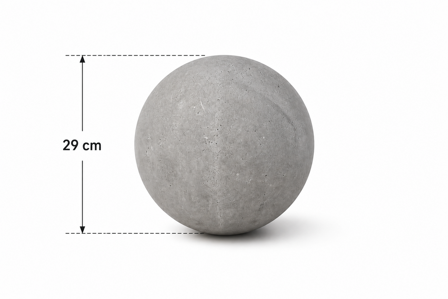 Beton Dekokugel Ø 29cm  Gartenkugel Zementkugel Wetterfest Terrasse Modern
