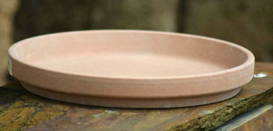 Untersetzer,Vogeltränke,Unterteller,antique hell, Terracotta, 7 Größen wählbar
