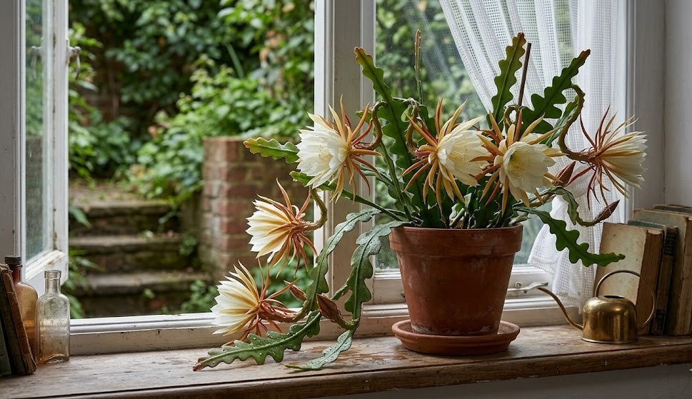 Sägeblattkaktus ca. 40cm – Epiphyllum anguliger – Ampel-Hängepflanze Rarität