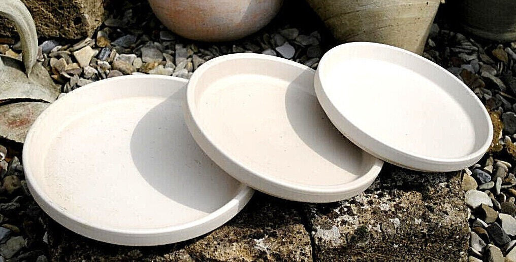 Untersetzer,Vogeltränke,Unterteller,granit hell,3 Größen,deutsches Fabrikat