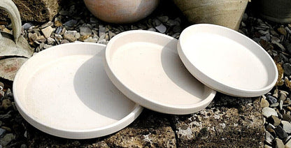 Untersetzer,Vogeltränke,Unterteller,granit hell,3 Größen,deutsches Fabrikat