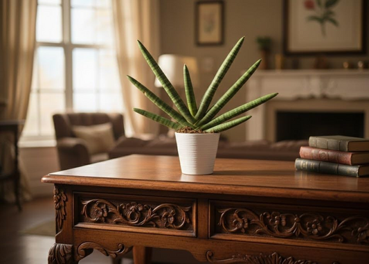Sansevieria cylindrica Fan,Bogenhanf,pflegeleicht Zimmerpflanze,Luftverbesserung