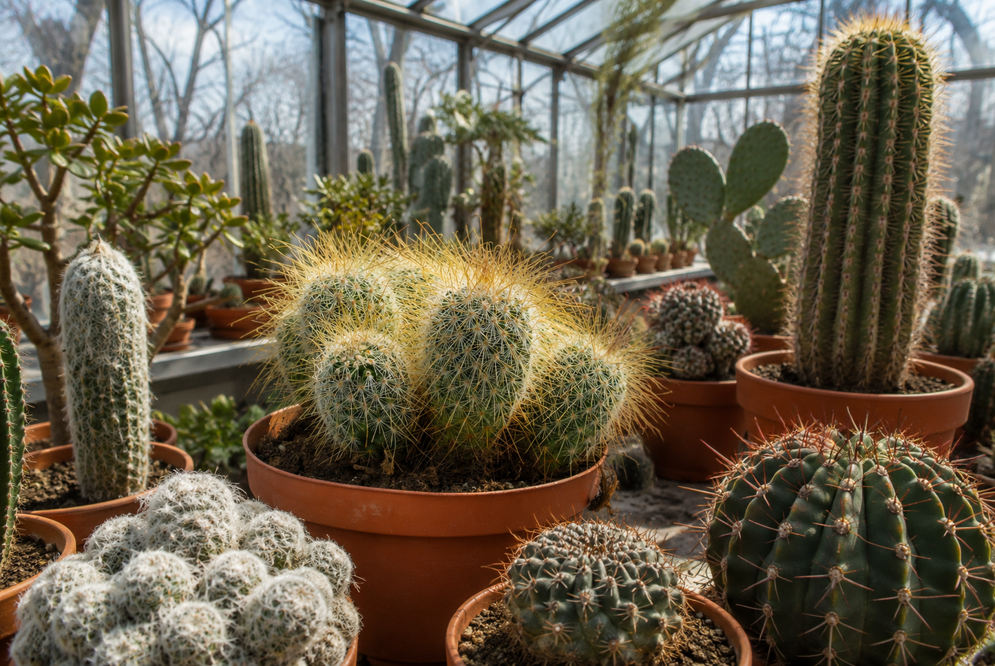 Mammillaria spinosissima Kaktus 14er Topf  lange gekrümmte Dornen Gruppe K 39