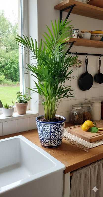 Areca Palme tropische Goldfruchtpalme Madagaskar ca65cm dekorative Zimmerpflanze