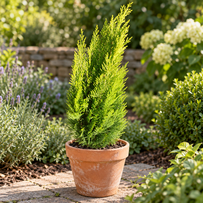 Scheinzypresse Chamaecyparis lawsoniana 4 Sorten winterhart immergrün Konifere