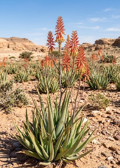 XL Aloe Vera Barbadensis | 45-50cm | Heilpflanze & Bio-Kosmetik | gelhaltig