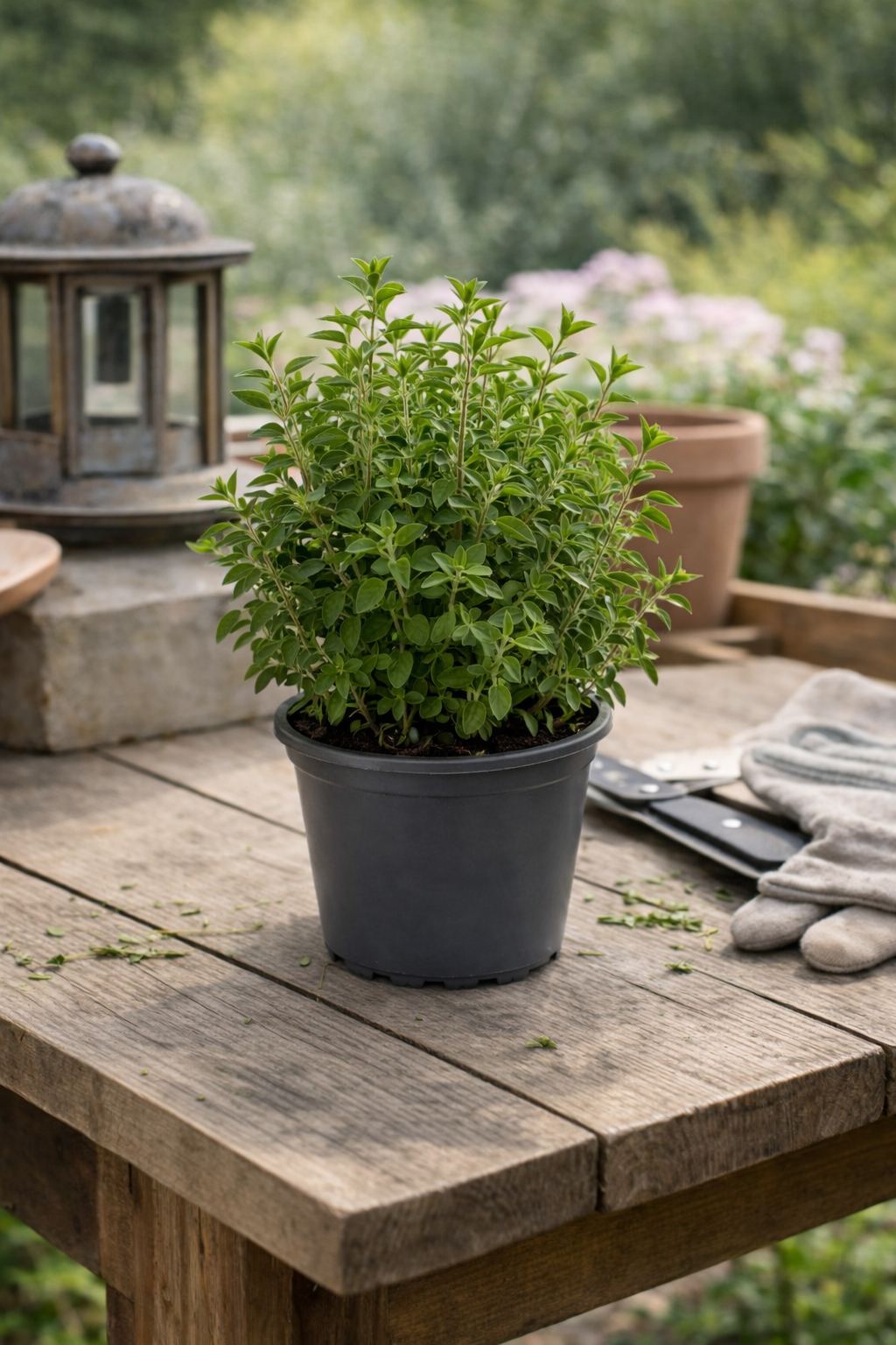 oregano zimmerpflanze Oregano Kräuter Pflanze im Topf (Origanum) Aromatisches Küchenkraut –  GartenGees GmbH