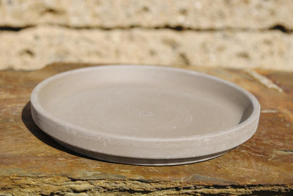 Untersetzer,Vogeltränke,Unterteller,in dunklem Terracotta, 5 Größen wählbar