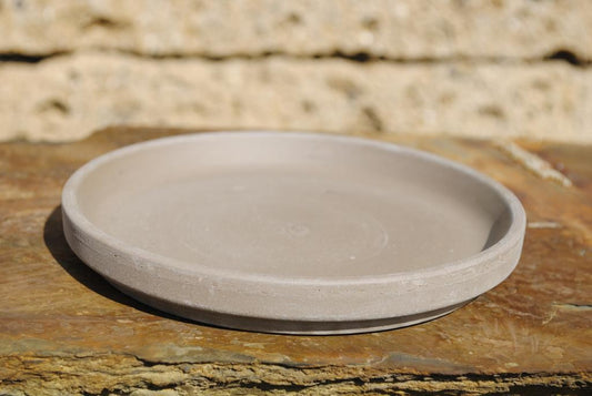 Untersetzer,Vogeltränke,Unterteller,in dunklem Terracotta, 5 Größen wählbar