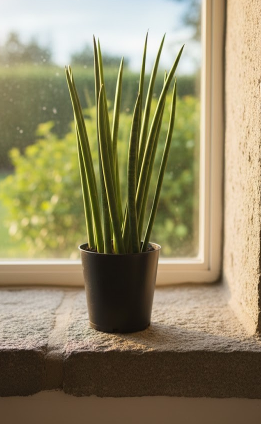 Sansevieria cylindrica,Bogenhanf,pflegeleicht Zimmerpflanze,ca.35cm hoch