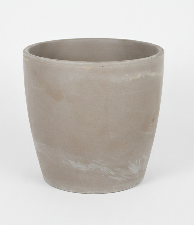 Übertöpfe naturbelassen hübsche schlichte Form 2 schöne Farben wählbar 23cm Ø