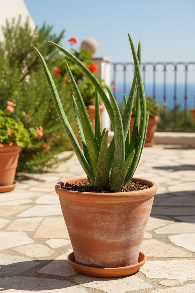 Echte Aloe Vera medizinisch Kosmetik ca.40cm üppige Pflanzen mit Ablegern