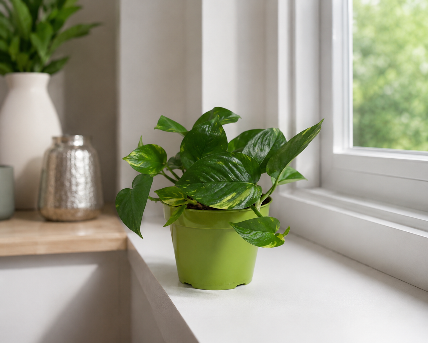 Goldene Efeutute Epipremnum Aureum Zimmerpflanze Grünpflanze ca. 25cm Easy Care