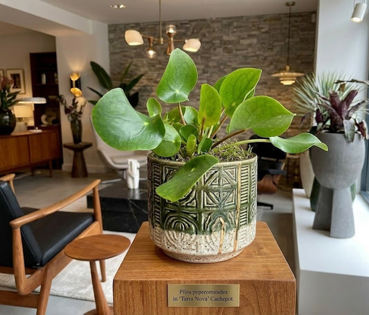 Pilea peperomioides Ufopflanze Glückstaler dekorative Zimmerpflanze ca.15cm