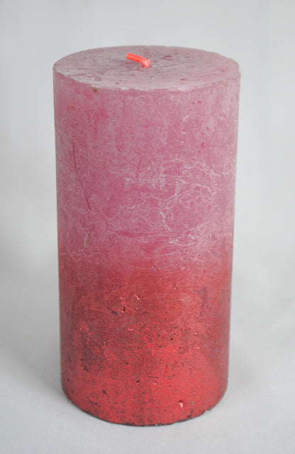 Stumpenkerzen 4 schöne Farben Bolsius 130x68 mm 25% pflanzliches Wachs