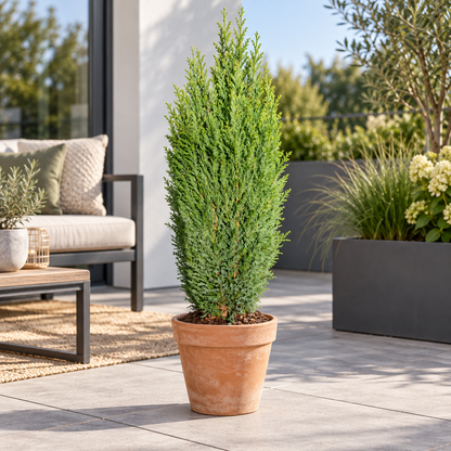Scheinzypresse Chamaecyparis lawsoniana 4 Sorten winterhart immergrün Konifere