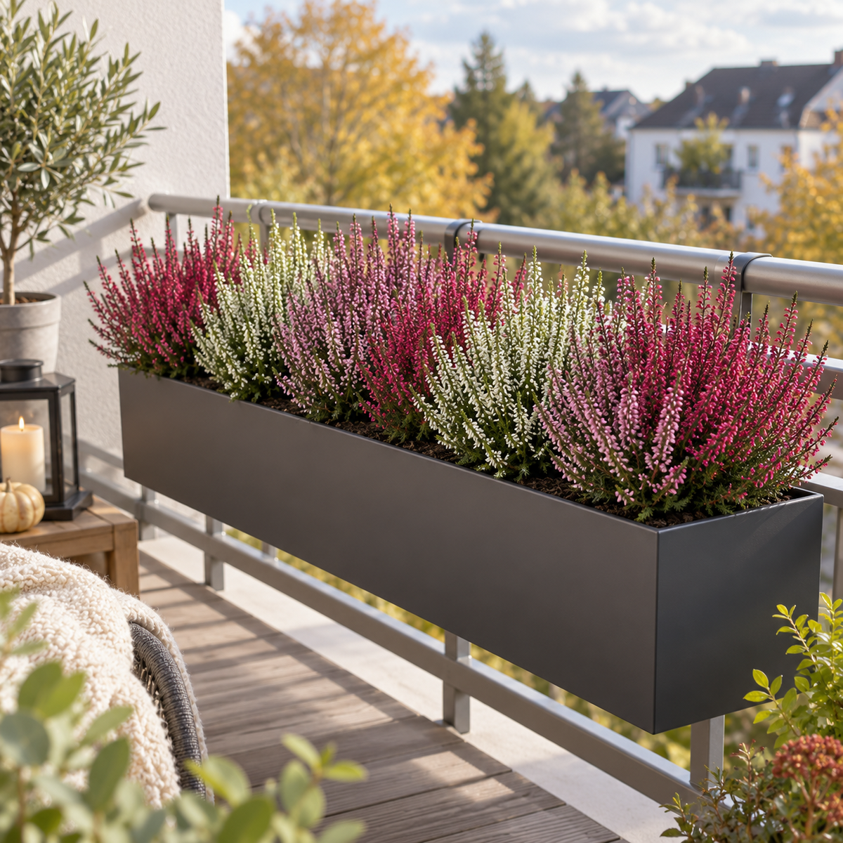 Heide Garden Girls Knospenheide Calluna vulgaris Winterhart Mix Rot Twin 3-9er