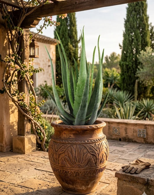 Echte Aloe Vera XXL medizinisch ca.60cm Höhe üppige Pflanzen großer 17er Topf