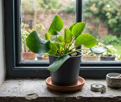 Pilea peperomioides Ufopflanze Glückstaler dekorative Zimmerpflanze ca.15cm