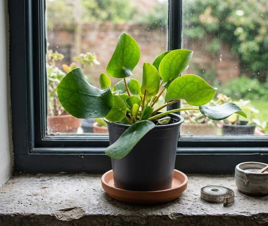 Pilea peperomioides Ufopflanze Glückstaler dekorative Zimmerpflanze ca.15cm