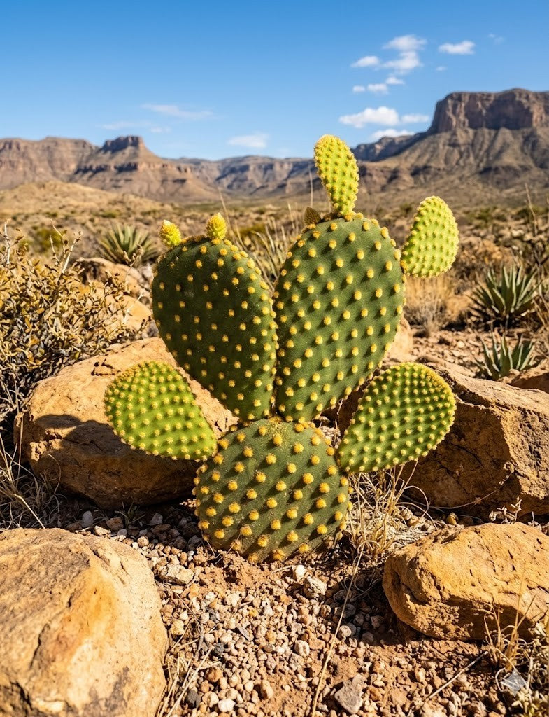 Opuntia microdasys - Goldpunktkaktus - Hasenohrkaktus - 25cm - Zimmerpflanze