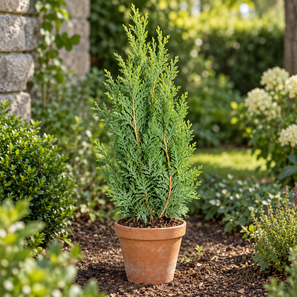 Scheinzypresse Chamaecyparis lawsoniana 4 Sorten winterhart immergrün Konifere
