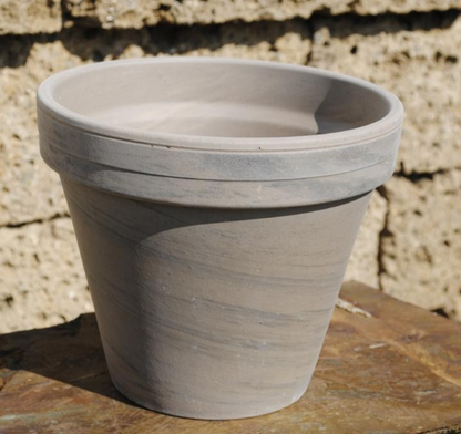 Tontöpfe Pflanztöpfe Terracotta dunkel 5 Größen wählbar deutsche Qualität