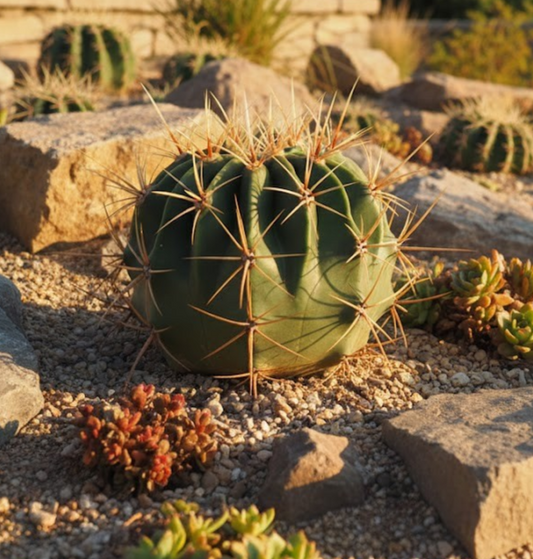 Ferocactus histrix,Kugelkaktus,große Pflanze,im 14er Topf,Kakteen,Sukkulente