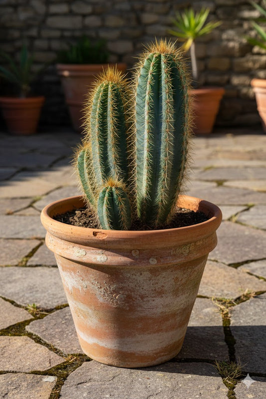 Pilosocereus pachycladys,Säulenkaktus,Kakteengruppe,5-6 Pflanzen,11er Topf,K 5